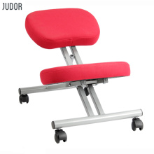 Judor High Quality Ergonomic mesh Office Chairs Study kneeling chair
K-5300 fabric red